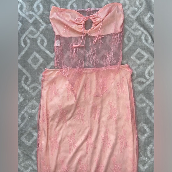 Women’s Going Out Strapless Bodycon Set - Picture 4 of 9